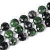 Natural Ruby in Zoisite Beads Strands G-B153-B18-4
