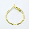 Brass Hoop Earrings EC259-G-2