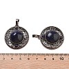 Synthetic Blue Goldstone Pendants G-Q158-03A-R12-3