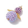 Seed Beads Alloy Pendants PALLOY-MZ00284-04-3