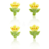 12Pcs Handmade Lampwork Beads LAMP-PA0001-01-6