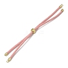 3MM Adjustable Round Nylon Braided Cord Bracelet Making FB-CBAA152-04G-27-2