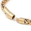 304 Stainless Steel Wheat Chain Bracelets STAS-L692-001G-3