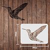Large Plastic Reusable Drawing Painting Stencils Templates DIY-WH0202-099-2