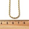 304 Stainless Steel Rope Chain Necklaces NJEW-L167-06B-G-2