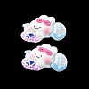 Opaque Cute Bunny Cabochons CRES-O006-14C-2