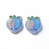 Transparent Epoxy Resin Cabochons CRES-S365-14-2