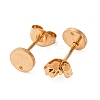 304 Stainless Steel Stud Earring Findings STAS-H436-21G-04-2