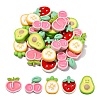 25Pcs 5 Styles Opaque Resin Cabochons RESI-CJ0003-79-1
