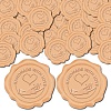 100Pcs Adhesive Wax Seal Stickers DIY-CP0011-01D-1