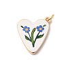 Printed Brass Pendants LS-KK-H253-05B-G-1