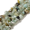 Natural Flower Amazonite Chips Beads Strands X-G-M205-12-01-1