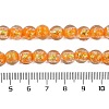 Handmade Foil Lampwork Beads Strands FOIL-K003-06A-08-4