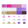 DIY Bohemian Stacked Beads Bracelet Making Findings Kits DIY-YW0011-39-1