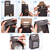 Rectangle Paper Storage Gift Boxes with Clear Window LS-CON-WH0095-60-3