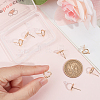 Beebeecraft 16Pcs Brass Stud Earring Findings KK-BBC0004-56-3