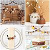 DIY Rugby Acrylic Beaded Keychain Pendant Decoration Making Kit MACR-CJC0004-18-7