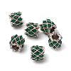 Antique Silver Plated Alloy European Beads MPDL-L030-K01-AS-1