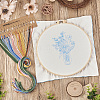 3 Sets 3 Styles DIY Embroidery Starter Kits DIY-TA0006-67-7