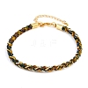 4MM Braided Nylon Cord Bracelets FIND-A057-01G-2