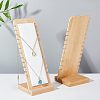 Phyllostachys Pubescens Necklace Display Stand NDIS-WH0002-14B-4