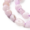 Natural Kunzite Beads Strands G-P497-01C-36-4