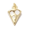 Brass Enamel Charms KK-P338-20G-03-1