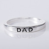 Father's Day Alloy Finger Rings WG0D677-02-2