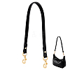 1Pc Cowhide Bag Handles with Alloy Clasps FIND-PH0028-16B-1
