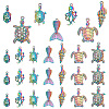 28Pcs 7 Style Plated Alloy Pendants FIND-AR0003-95-1