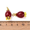 Handmade Lampwork Pendants LAMP-Z012-01G-07-3