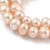 Natural Cultured Freshwater Pearl Beads Strands PEAR-C003-16D-4