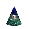 Orgonite Cone Epoxy Resin Display Decorations PW-WGE996E-01-1