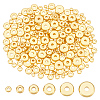 240Pcs 6 Styles Brass Beads KK-ME0001-69G-1