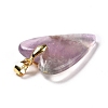 Natural Fluorite Pendants X-G-E570-01G-01-3