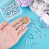 12 Bags 304 Stainless Steel Toggle Clasps STAS-BBC0009-35-3
