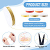 50M 5 Colors 12-Ply Polyester Threads NWIR-TA0001-40D-4