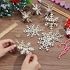 4 Styles Christmas Theme Unfinished Wood Solid Display Decorations DJEW-WH20002-21C-3