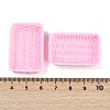 Rattan Basket Resin Cabochons RESI-Q014-07J-3