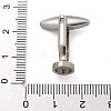 304 Stainless Steel Metal Buttons LS-STAS-M084-12G-01-3