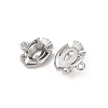 304 Stainless Steel Pendant Cabochon Settings STAS-G356-07P-03-2