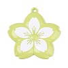 Spray Painted Alloy Big Pendants PALLOY-T092-81D-1