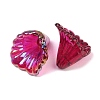 Transparent Acrylic Bead Caps OACR-G054-03D-2