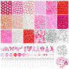 Breast Cancer Pink Awareness Themed DIY Beads & Pendants Jewelry Making Finding Kits DIY-PH0029-48B-1
