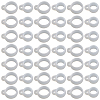 Gorgecraft 60Pcs 2 Style Silicone Pendant SIL-GF0001-42C-1