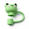 Cartoon Style Silicone Straw Cap FIND-WH0152-96L-1