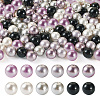 150Pcs 6 Colors Shell Pearl Beads Sets BSHE-TA00020-07-9