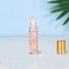 Natural Rose Quartz Roller Ball Bottles LS-BOTT-PW0011-70A-01-1