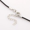 Rubber Necklace Cord X-NJEW-NFS074-1-2