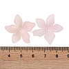 Transparent Acrylic Beads Caps OACR-B022-02B-3